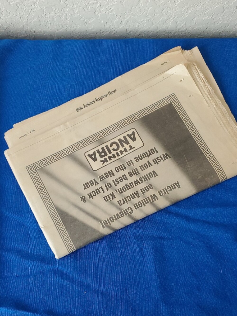 Vintage 2000 San Antonio Express-News Y2K Millennium History Section - Picture 7 of 7